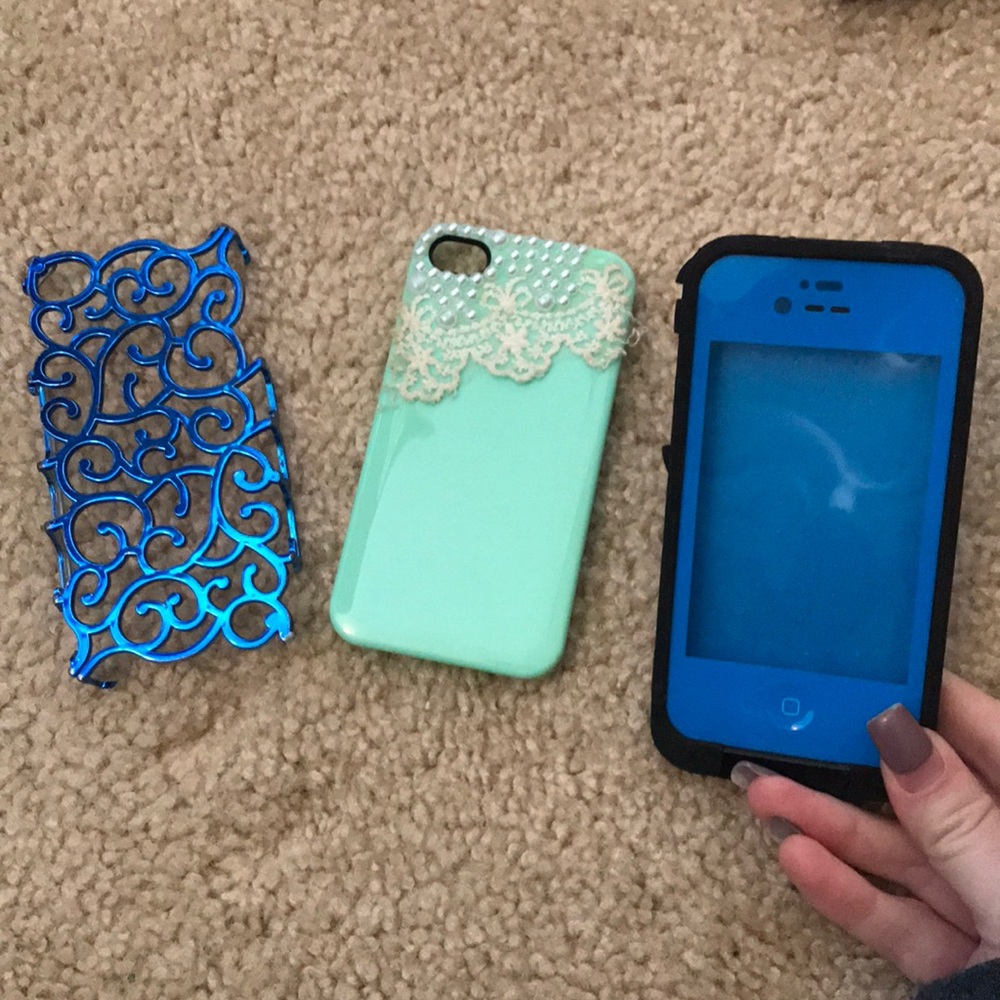 ⭐️LAST CHANCE⭐️3 iPhone 4/4s cases